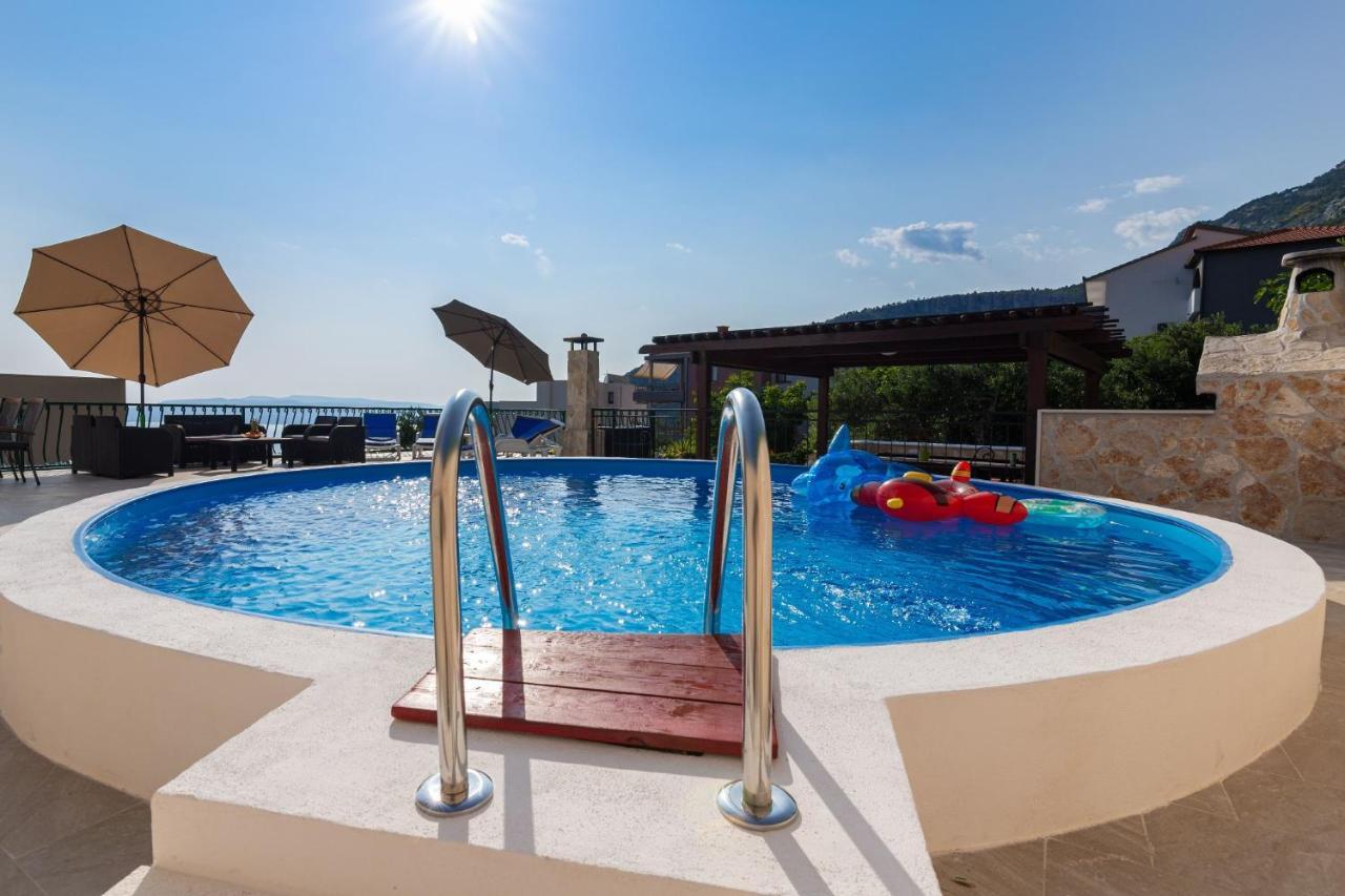 Navis Sea View Apartment With Pool Μακάρσκα Εξωτερικό φωτογραφία