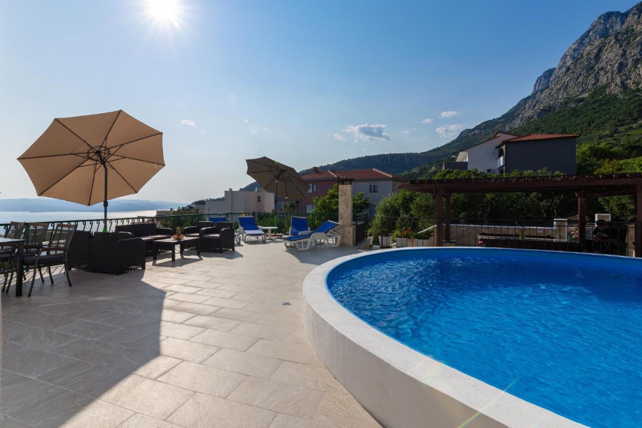 Navis Sea View Apartment With Pool Μακάρσκα Εξωτερικό φωτογραφία