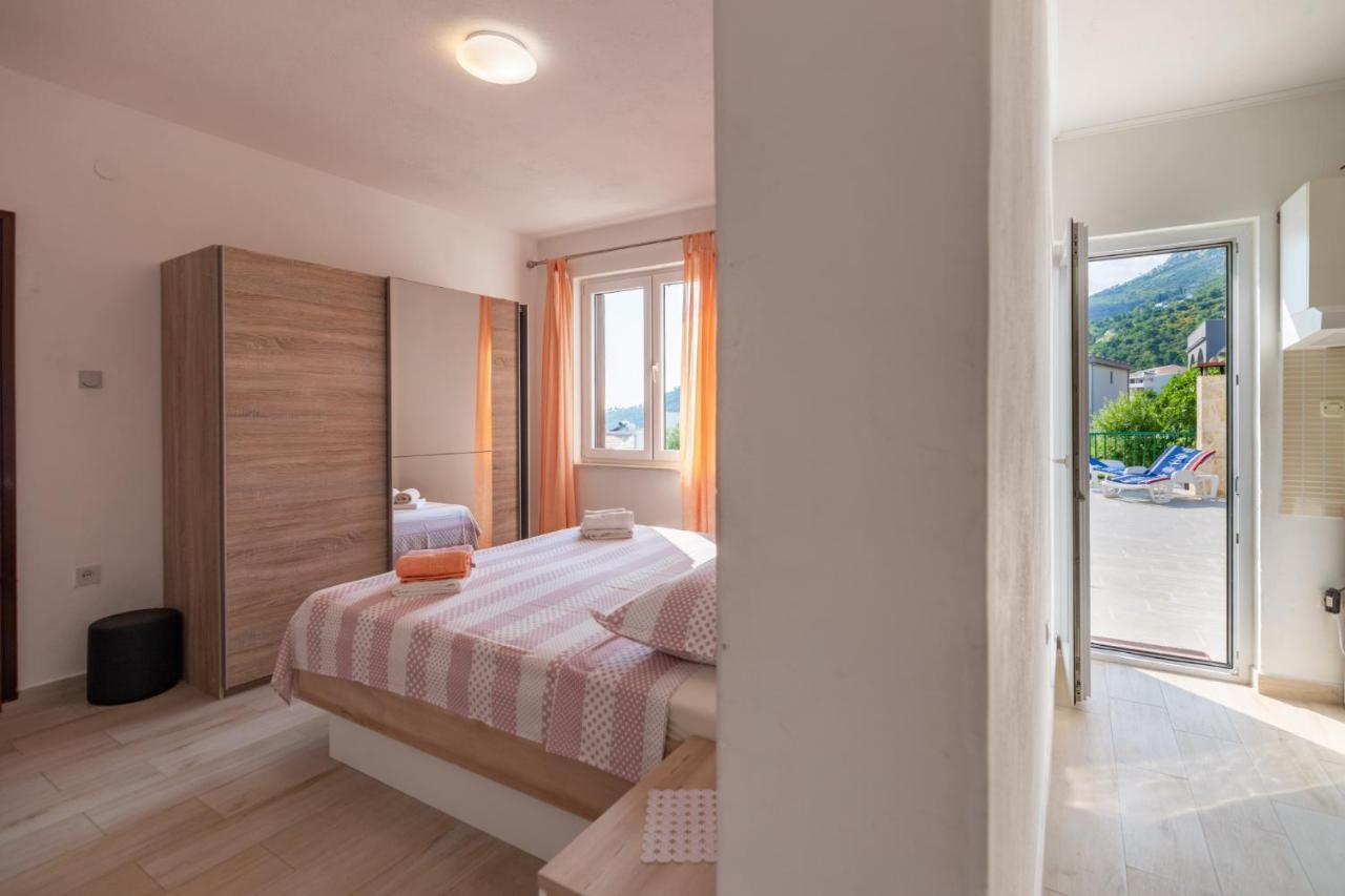 Navis Sea View Apartment With Pool Μακάρσκα Εξωτερικό φωτογραφία