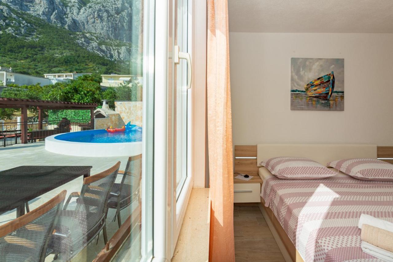 Navis Sea View Apartment With Pool Μακάρσκα Εξωτερικό φωτογραφία
